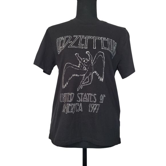 Cotton On Tops - Led Zepplin Graphic T-Shirt Size Small